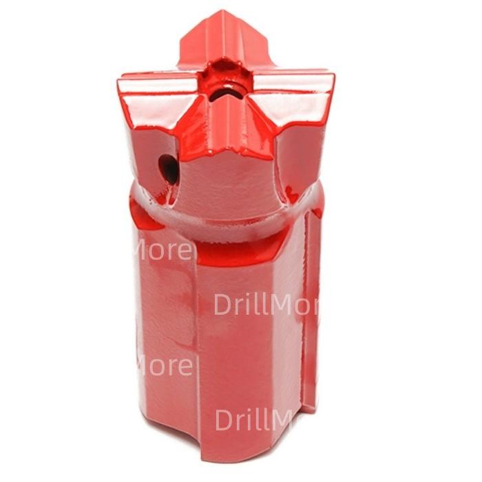 Small Hole Taper Chisel Bits Taper Cross Bit Taper Button Bit